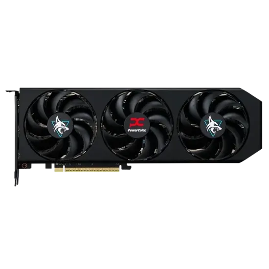 Видеокарта PowerColor RADEON RX 9060 XT Hellhound OC, 16GB, GDDR6, 128-bit, PCIe 5.0, HDMI/DP