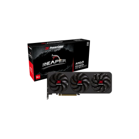 Видеокарта PowerColor Radeon RX 9070 XT Reaper, 16GB GDDR6, 256-bit, 1xHDMI, 3xDP
