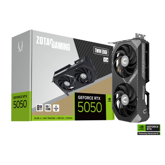 Видеокарта ZOTAC GAMING GeForce RTX 5050 Twin Edge OC