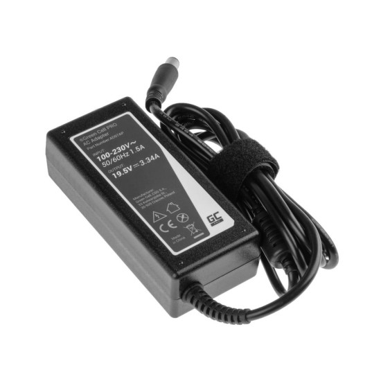 Зарядно за лаптоп Green Cell AD07AP Laptop PSU 65W, 19.5V, 3.34A