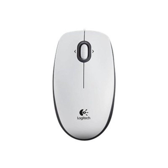 Мишка LOGITECH B100, White