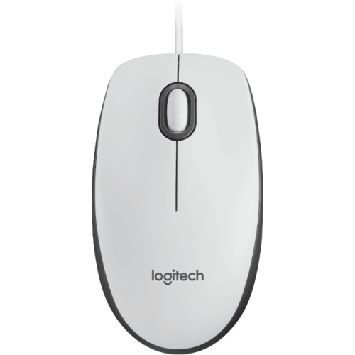 Мишка LOGITECH M100, White