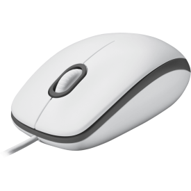 Мишка LOGITECH M100, White