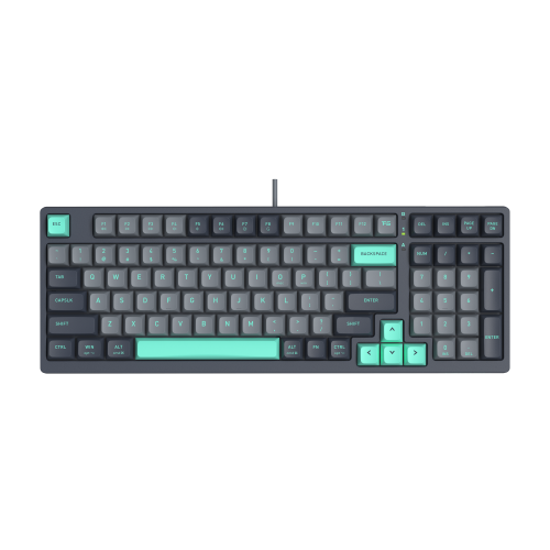 Клавиатура A4Tech Fstyler FGS300 Panda Rock TKL, кирилизирана