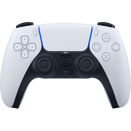 Безжичен контролер Sony PlayStation DualSense (PS5), Glacier White