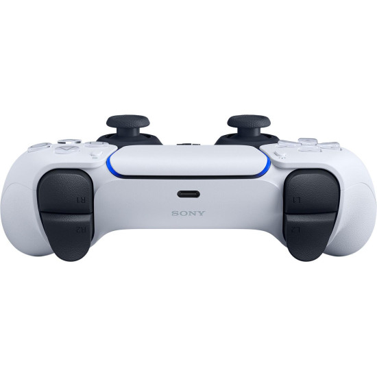 Безжичен контролер Sony PlayStation DualSense (PS5), Glacier White