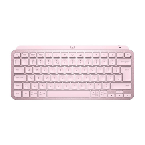 Безжична клавиатура Logitech MX Keys Mini, Pink