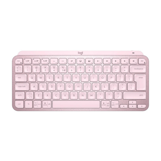 Безжична клавиатура Logitech MX Keys Mini, Pink