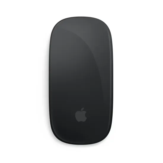 Безжична мишка Apple Magic Mouse 2024, Multi-Touch, Black