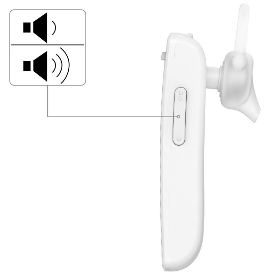 Безжична слушалка HAMA MyVoice 1500, White