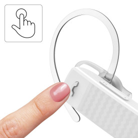 Безжична слушалка HAMA MyVoice 1500, White