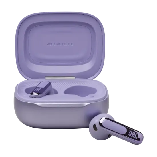 Безжични слушалки JBL Live Flex 3, Violet