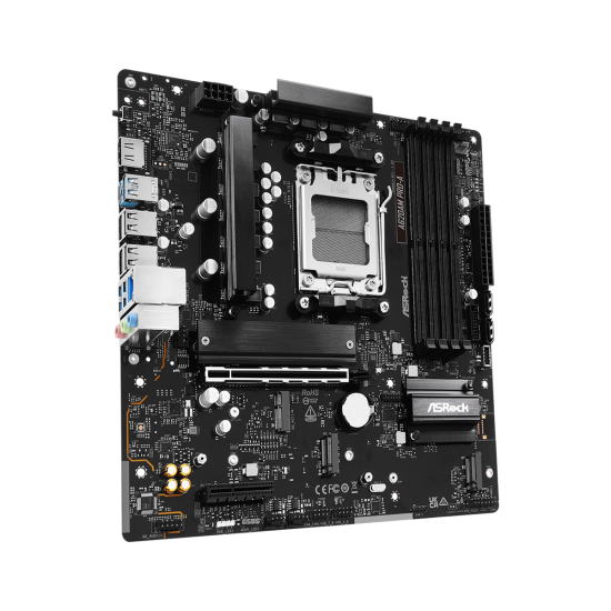 Дънна платка ASRock A620AM PRO-A, mATX, AM5, DDR5, PCIe 4.0
