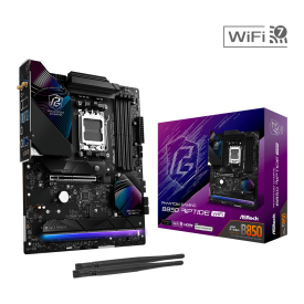 Дънна платка ASRock B850 RIPTIDE WIFI, ATX, AM5, DDR5, PCIe 5.0, Wi-Fi 7