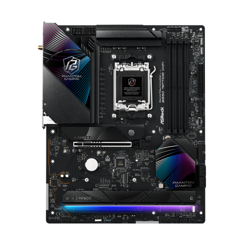 Дънна платка ASRock B850 RIPTIDE WIFI, ATX, AM5, DDR5, PCIe 5.0, Wi-Fi 7