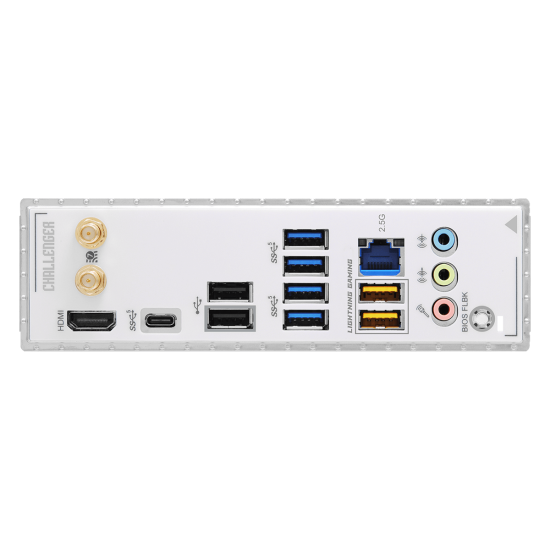 Дънна платка ASRock B860 Challenger White WIFI, LGA 1851