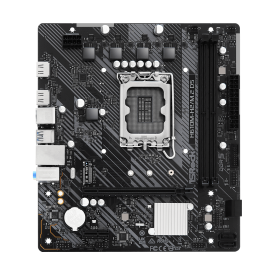 Дънна платка ASRock H610M-H2/M.2, LGA1700, mATX, 2x DDR5, PCIe 4.0