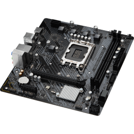 Дънна платка ASRock H610M-H2/M.2, LGA1700, mATX, 2x DDR5, PCIe 4.0