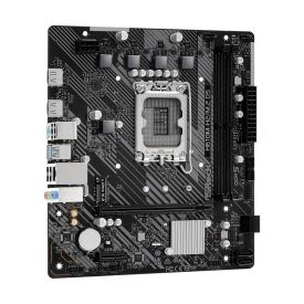 Дънна платка ASRock H610M-H2/M.2, LGA1700, mATX, 2x DDR5, PCIe 4.0