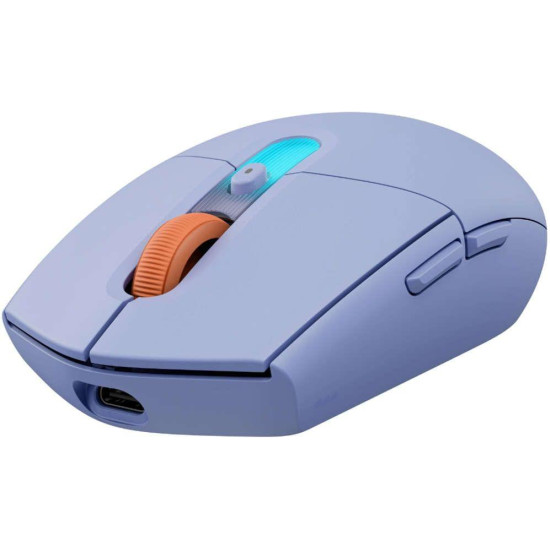 Безжична мишка Logitech G305 X Superlight, 44000 DPI, 1000Hz, Lilac (910-007755)