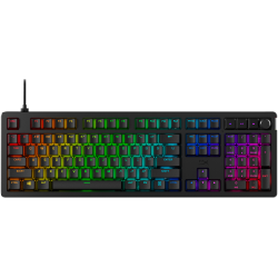 Клавиатура HyperX Alloy Rise, HyperX Linear Switch, RGB, Black