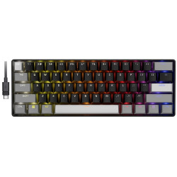 Клавиатура Corsair Clipper Mini 60, Hall Effect, Hyperdrive Magnetic Switch, Black