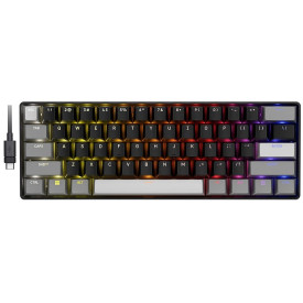 Клавиатура Corsair Clipper Mini 60, Hall Effect, Hyperdrive Magnetic Switch, Black