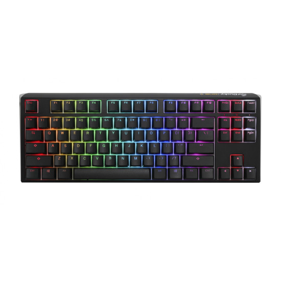 Клавиатура Ducky One 3 Classic TKL, Cherry MX Silver Switch, RGB, Black/White