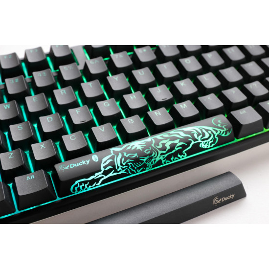 Клавиатура Ducky One 3 Classic TKL, Cherry MX Silver Switch, RGB, Black/White