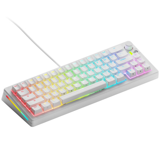 Клавиатура Glorious GMMK 3, 75 Percentage, Fox Linear Switch, RGB, White