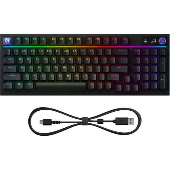 Клавиатура Logitech G316 X 98, Hot-Swappable Tactile Switch, Black