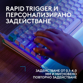Клавиатура Logitech G512 X 98, 98%, Dual Swap Tactile Switch, RGB, White (920-014003)