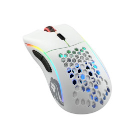 Безжична мишка Glorious Model D, Matte White, RGB