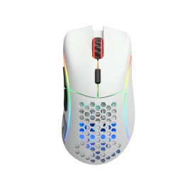 Безжична мишка Glorious Model D, Matte White, RGB