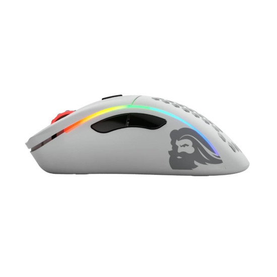 Безжична мишка Glorious Model D, Matte White, RGB
