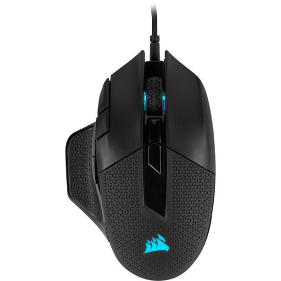Мишка CORSAIR NIGHTSWORD RGB, PMW3391, Black