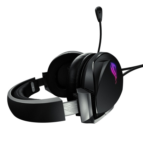 Слушалки ASUS ROG Theta, USB, 7.1 Surround Sound, Mic, Black