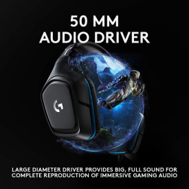 Слушалки Logitech G432, USB, Black