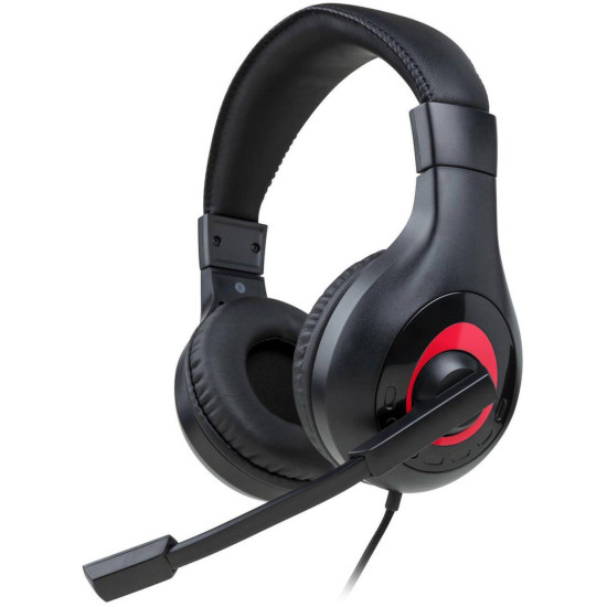 Слушалки Nacon Bigben Nintendo Switch Headset V1, USB, Mic, Black/Red