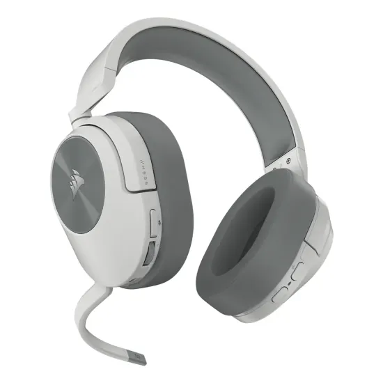 Безжични слушалки Corsair HS55 WIRELESS Gaming Headset, White