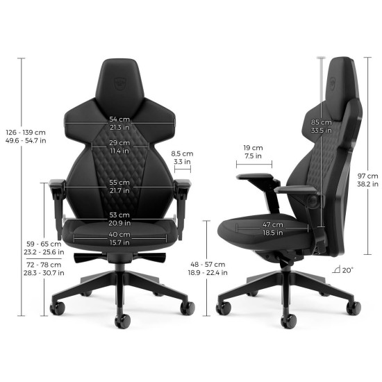 Геймърски стол noblechairs DAWN - Black