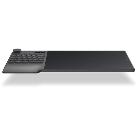 Графичен таблет HUION Inspiroy Keydial KD200, USB-C, Bluetooth, Metal Grey