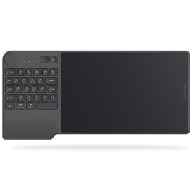 Графичен таблет HUION Inspiroy Keydial KD200, USB-C, Bluetooth, Metal Grey