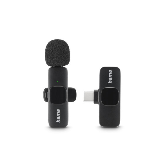 Микрофон HAMA Smart Wireless, безжичен, за смартфон