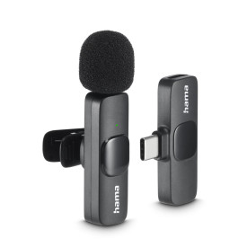 Микрофон HAMA Smart Wireless, безжичен, за смартфон