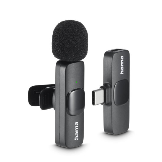 Микрофон HAMA Smart Wireless, безжичен, за смартфон