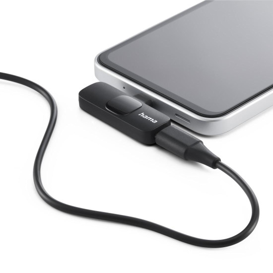 Микрофон HAMA Smart Wireless, безжичен, за смартфон