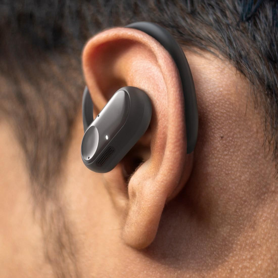 Безжични слушалки HAMA Spirit Open, TWS, Open-Ear, Dark Gray