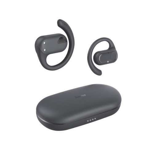 Безжични слушалки HAMA Spirit Open, TWS, Open-Ear, Dark Gray