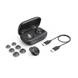 Безжични слушалки Hama Spirit Chop II, TWS, in-Ear, Black
